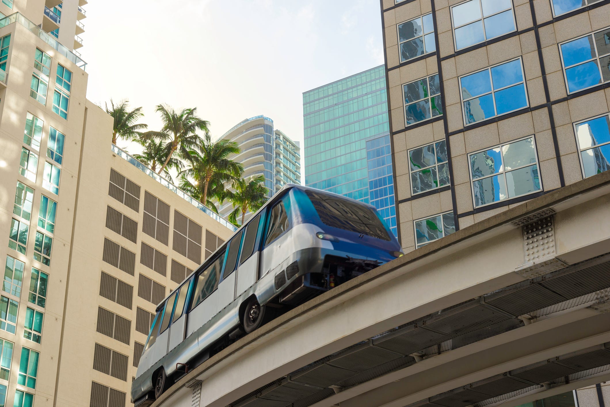 Metromover, Miami Downtown