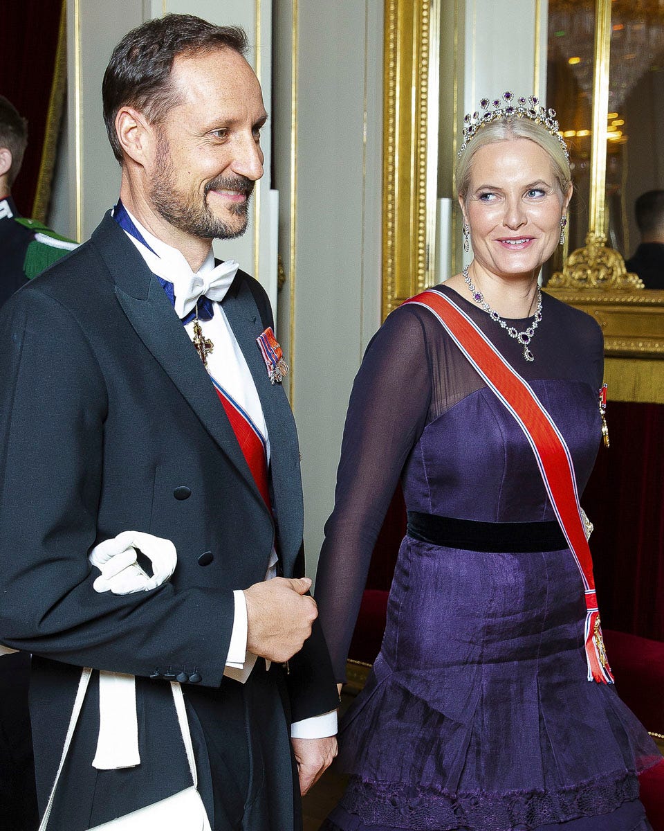 Mette-Marit y Haakon Magnus de Noruega