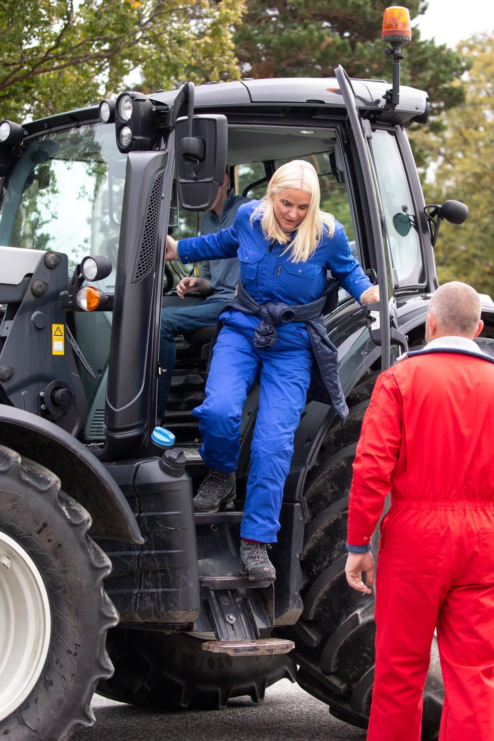Mette Marit de visita en la región de Oppland