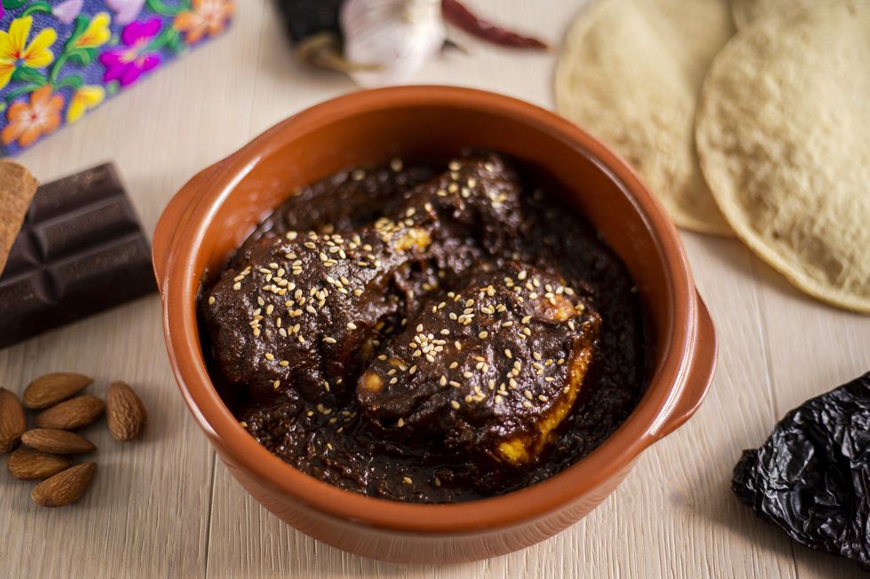 chicken with mole