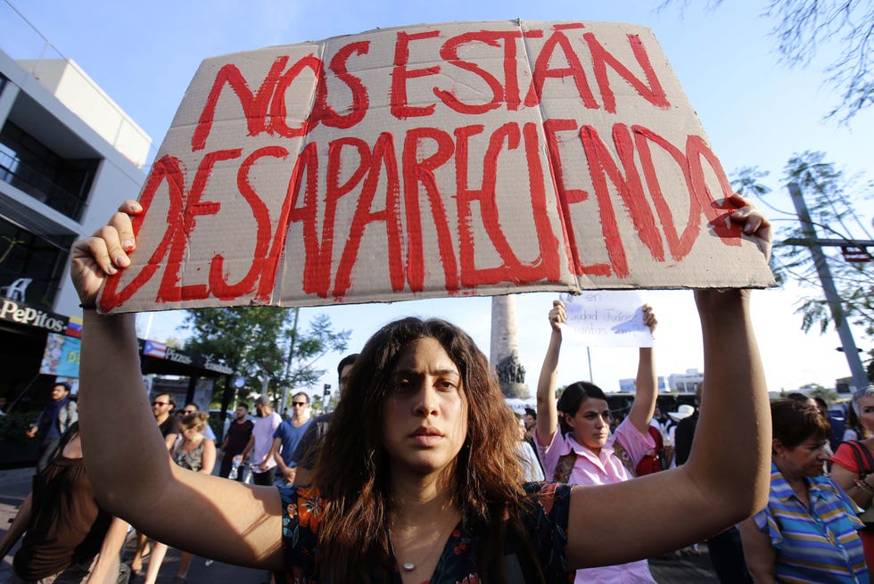 protesta mujeres méxico crimen