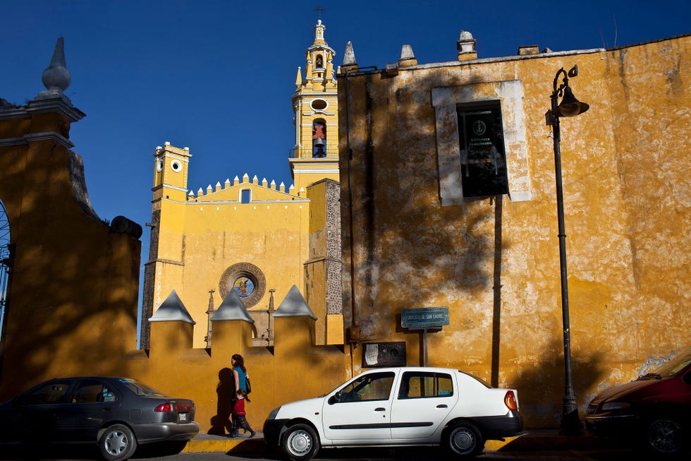 Het Klooster van de Aartsengel Gabril is een van de vele geliefde heiligdommen van Cholula
