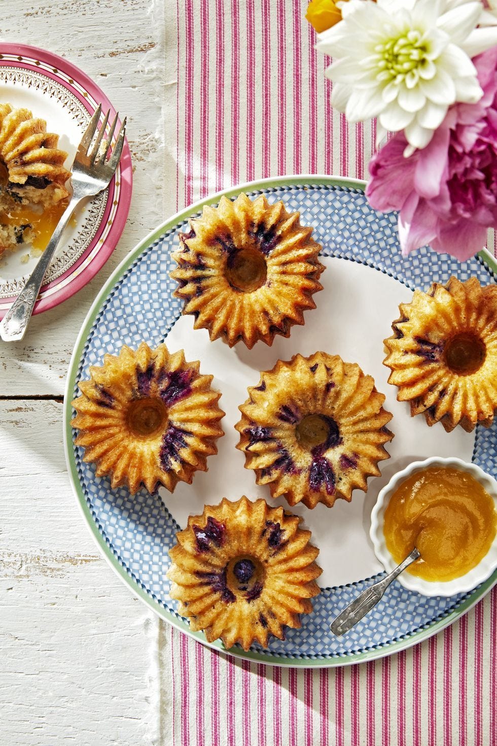 meyer lemonblueberry cake