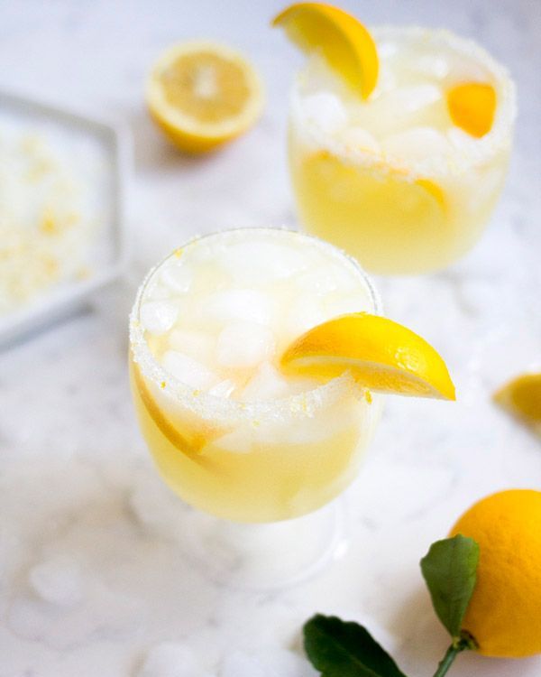 Nectarine Vodka Lemonade - Heather Christo
