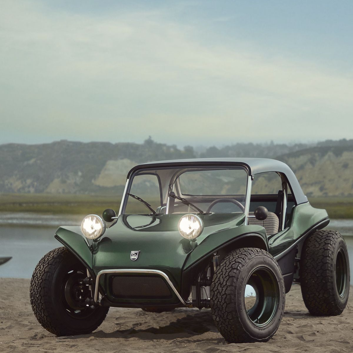 Meyers Manx 2.0 Electric Dune Buggy into Age