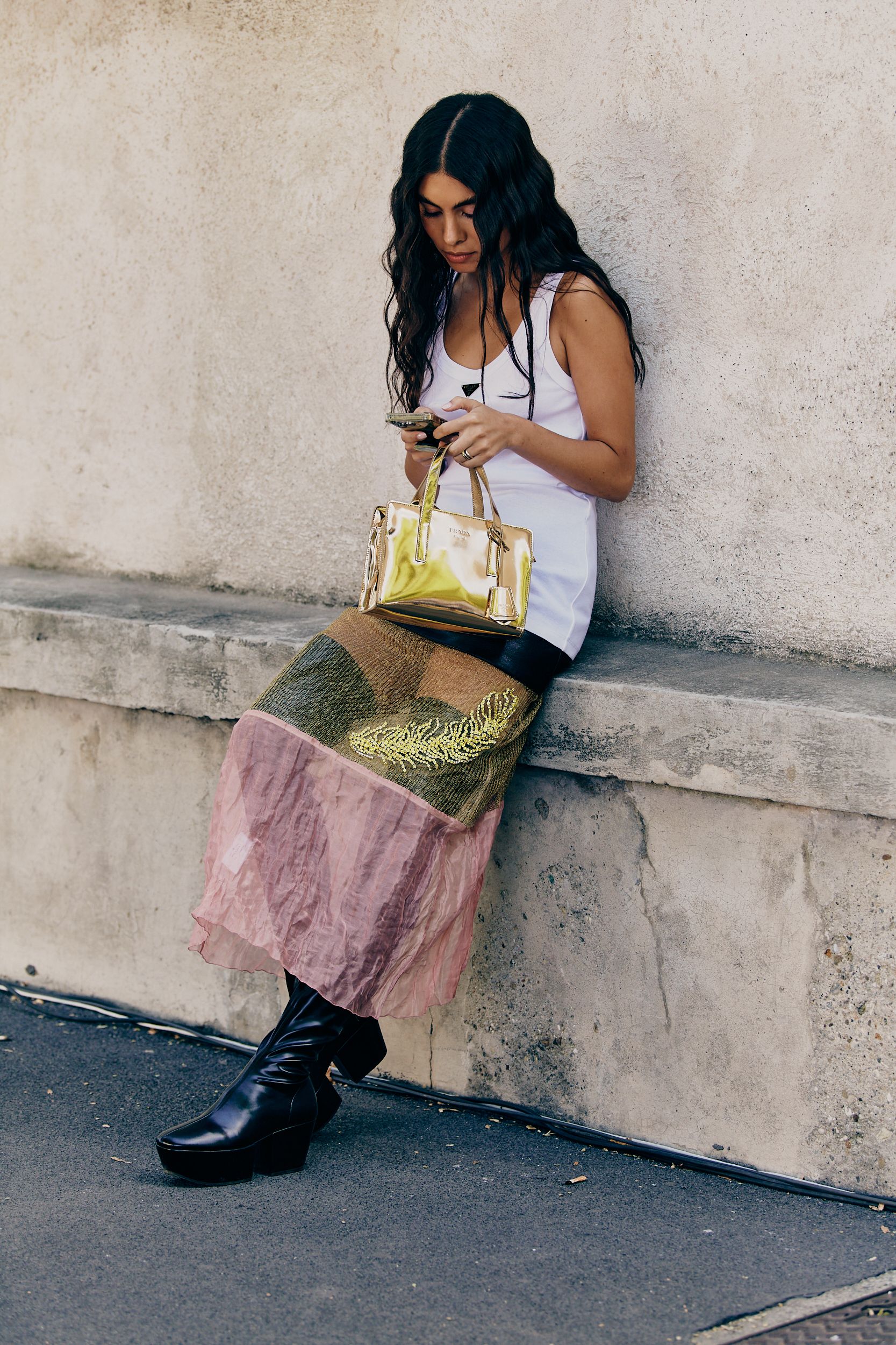 Mini Bags Are In Trend For Big Fun  Milan fashion week street style,  Fashion week street style, Street style women