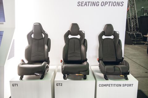 corvette seating options