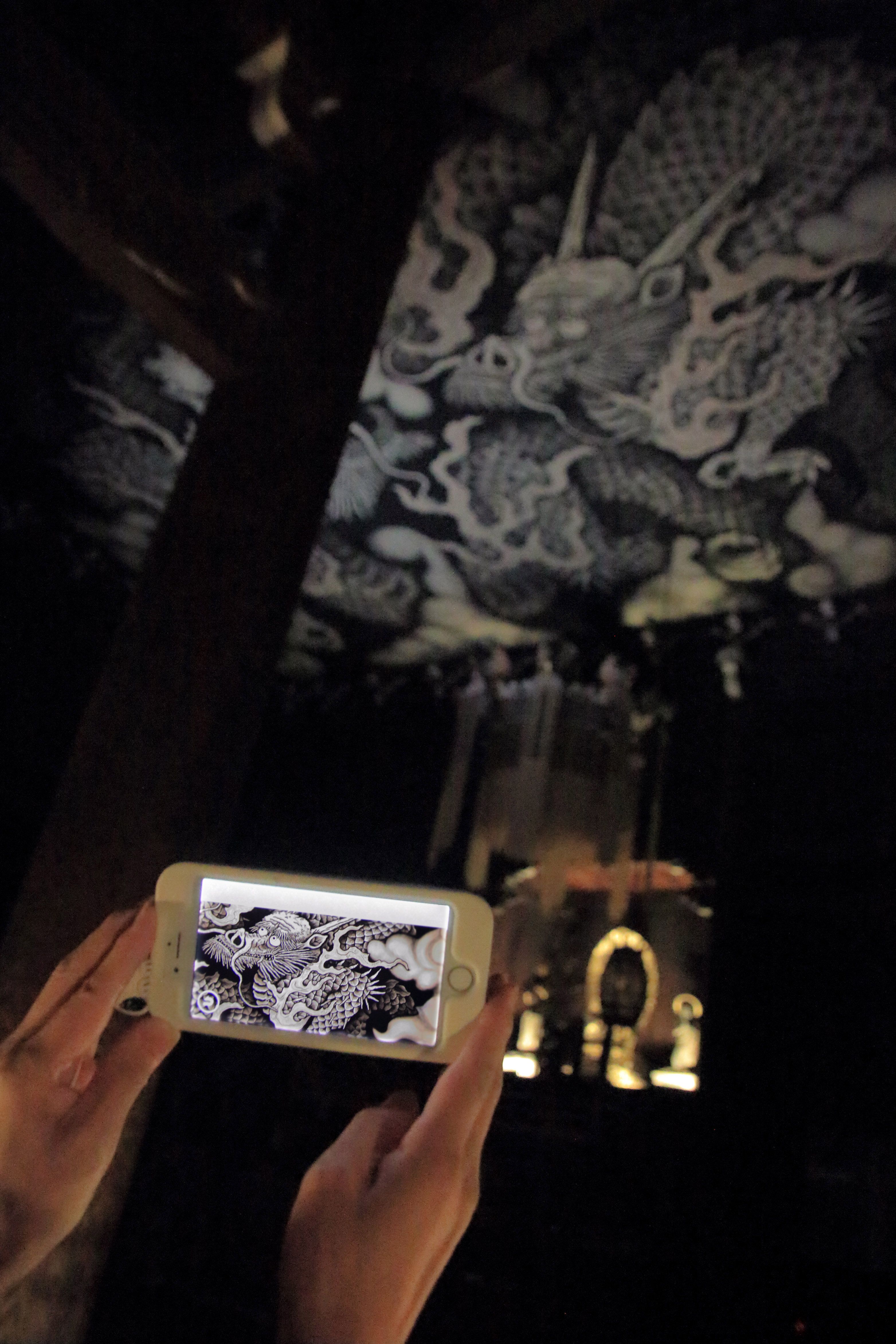 京都・建仁寺で新たな映像体験。キヤノン「ヨルZEN （禅）」開催中