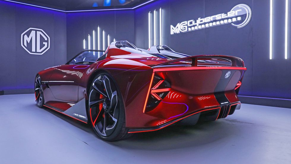 2021 mg cyberster concept