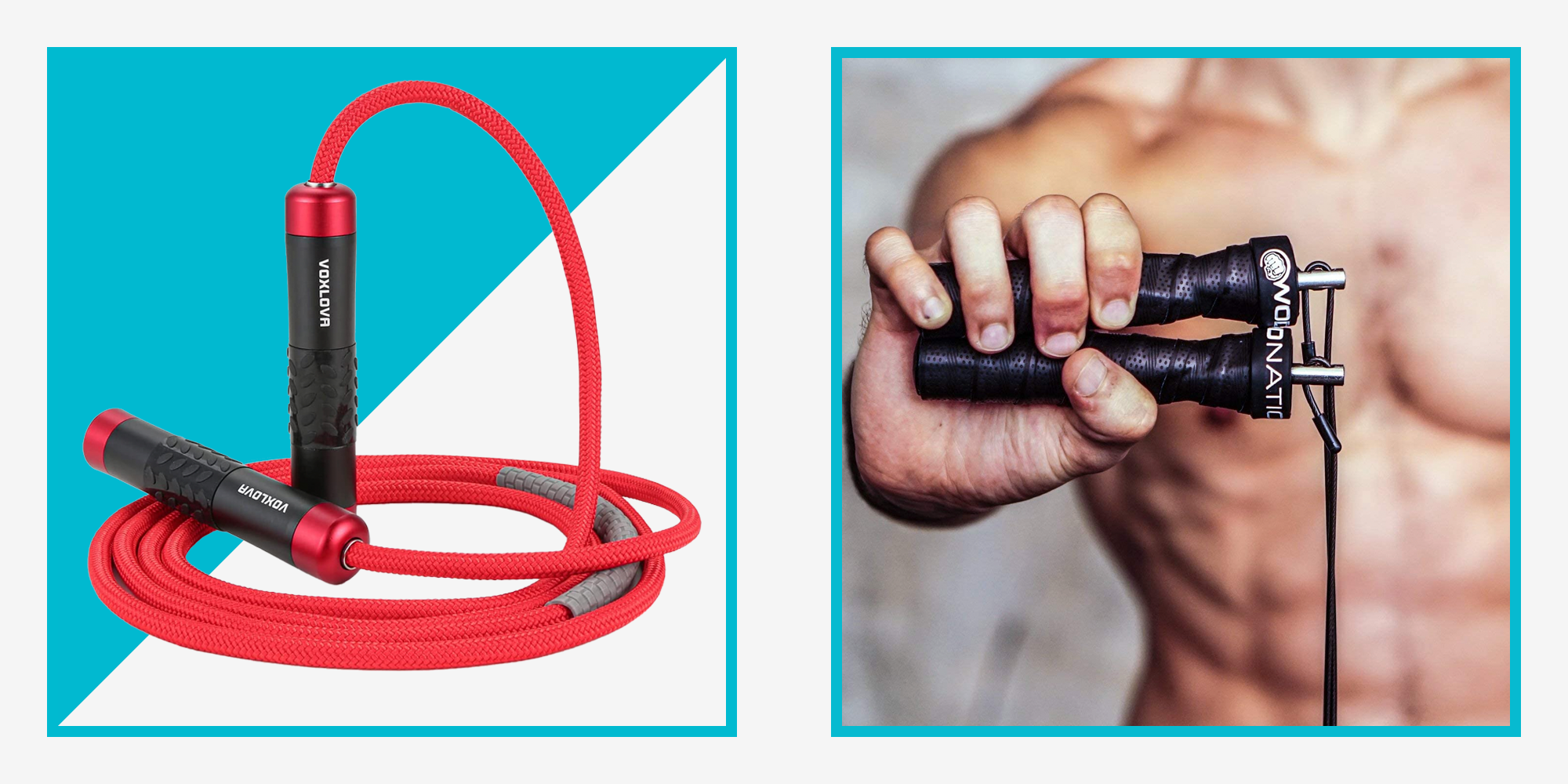 Hyper Rope®: Heaviest Weighted Jump Rope for Intense Training - Hyperwear