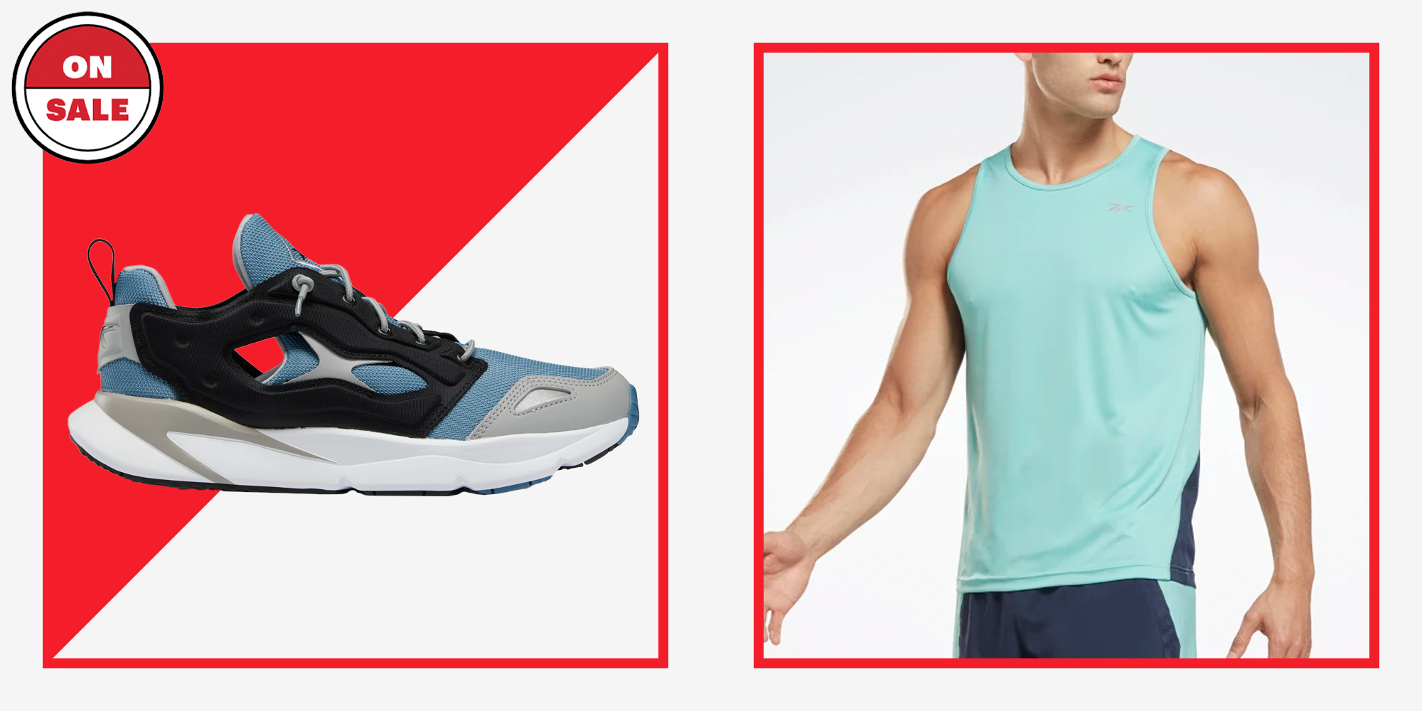 Reebok End of Season Sale 50% Off Shoes and Clothing