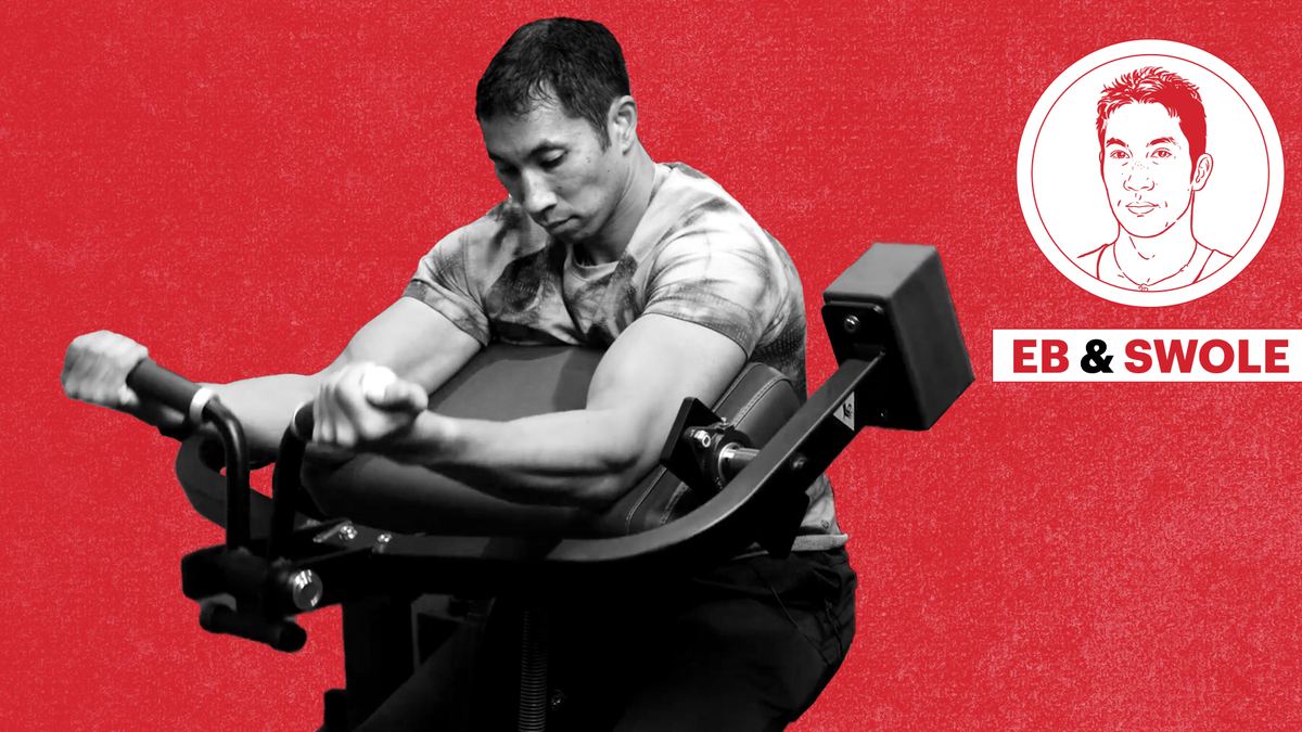 preview for Try a Preacher Curl Machine To Build Bigger Biceps | Men’s Health Muscle