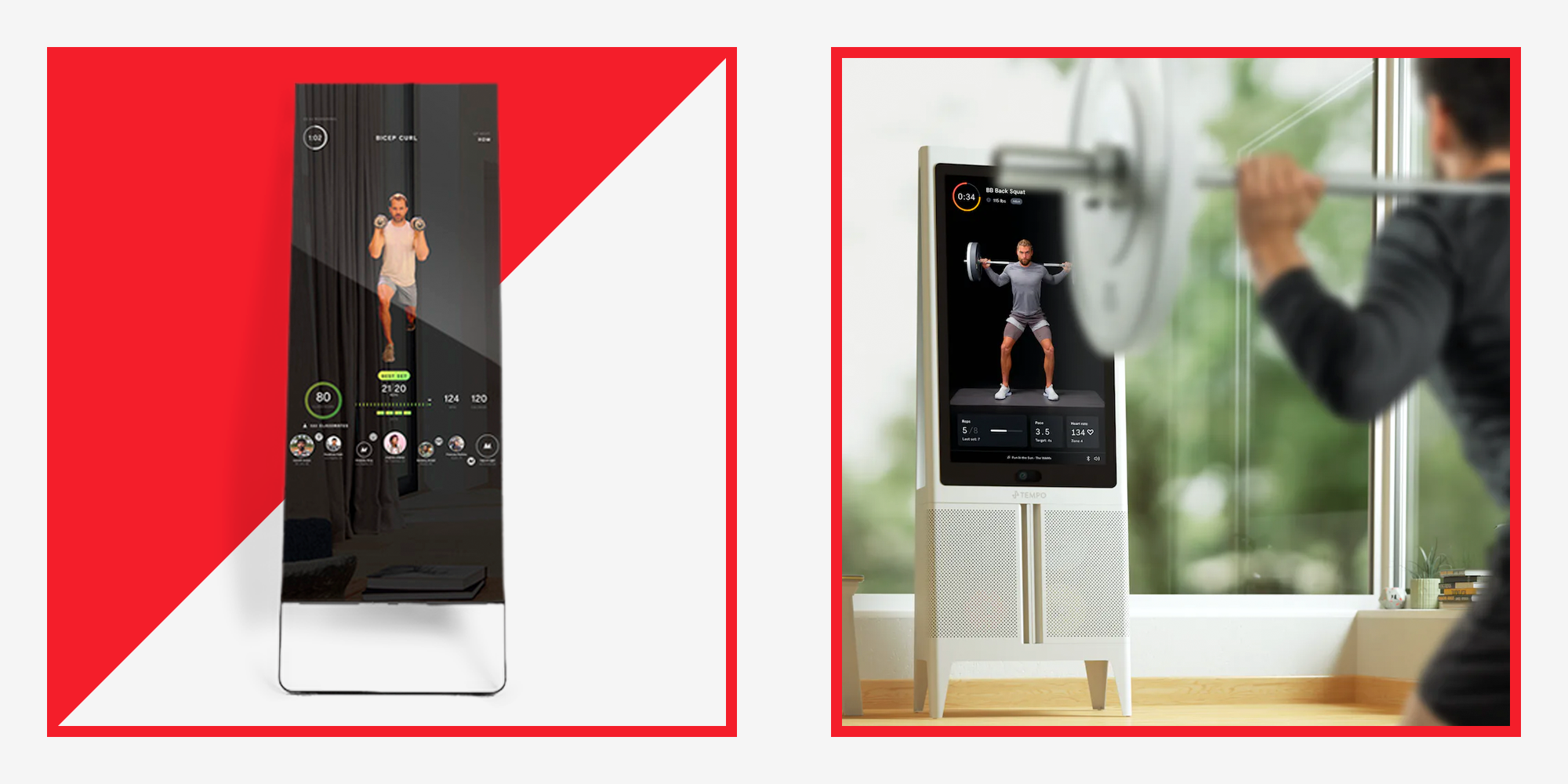 Best fitness mirrors to elevate home workouts in 2024