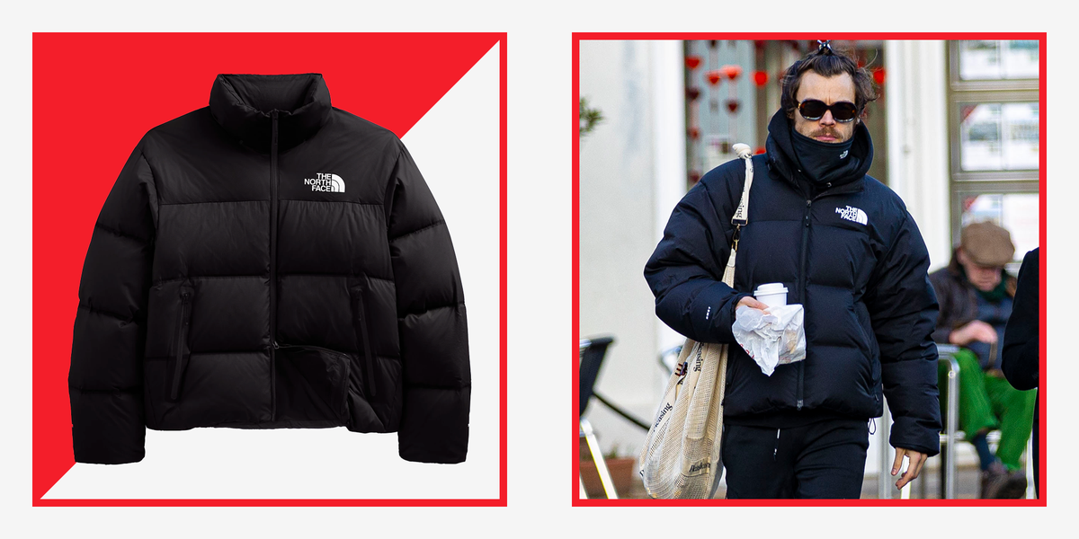 Departamento adjetivo ligero Get Harry Styles's The North Face Nuptse Jacket: Price, How to Buy
