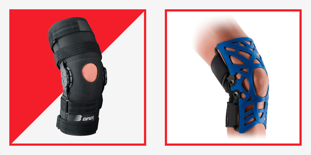 Knee Bandage. Knee Pads With Velcro And Patella Opening Hinged Knee Brace  For Men And Women