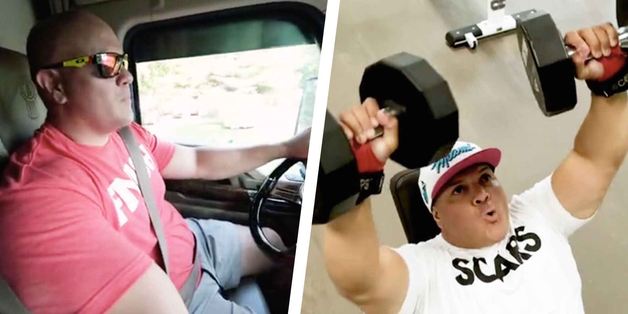 This Trucker Lost Weight and Got Fit While Sitting 10 Hours a image image