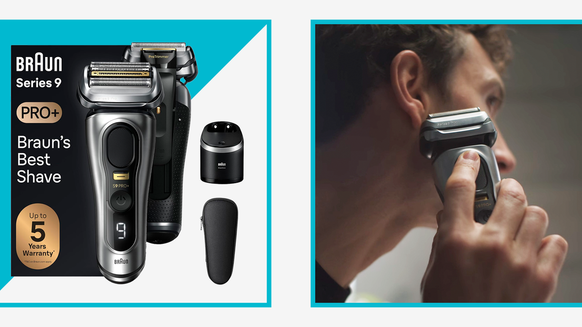Braun Series 9 PRO+ Electric Razor for Men, 5 Pro Shave Elements &  Shave-Preparing ProComfort Head, Closeness & Skin Comfort, SmartCare  Center