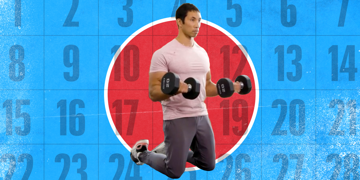 The Ultimate 30-Day Dumbbell Challenge for Full-Body Strength