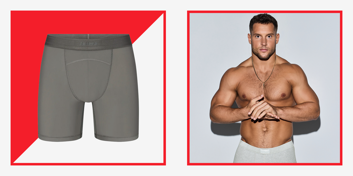 Kim Kardashian Introduces SKIMS Men with New Campaign Starring Nick Bosa:  Shop Underwear, Tanks and More