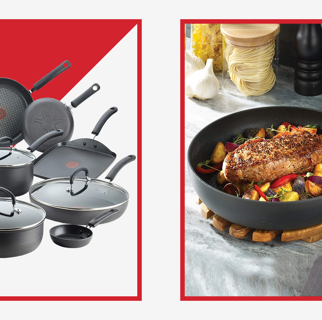 T-fal Ultimate 17 Piece Non-Stick Hard Anodized Cookware Set