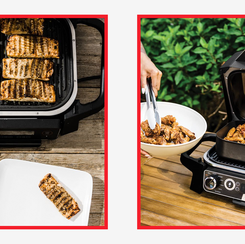 Ninja 7-in-1 Woodfire Electric Outdoor Grill Smoker/Airfryer