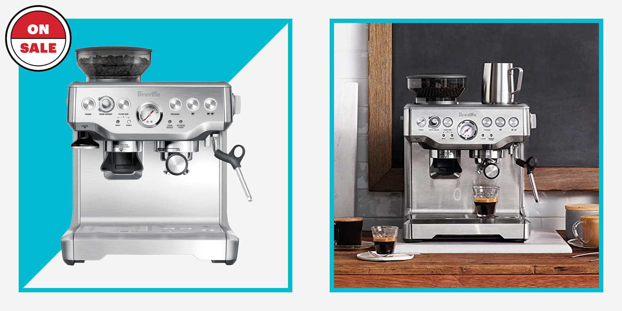 Save 20% on a Breville Espresso Machine Before October Prime Day