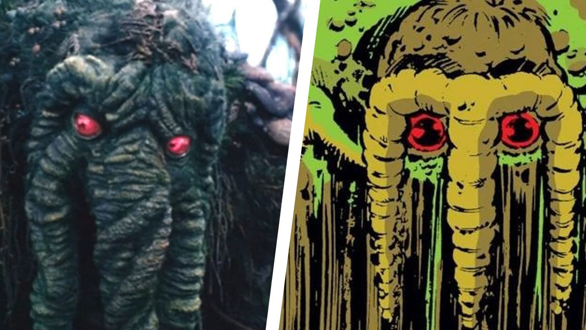 Who Is Man-Thing in Werewolf By Night? Marvel Comic Origin Explained