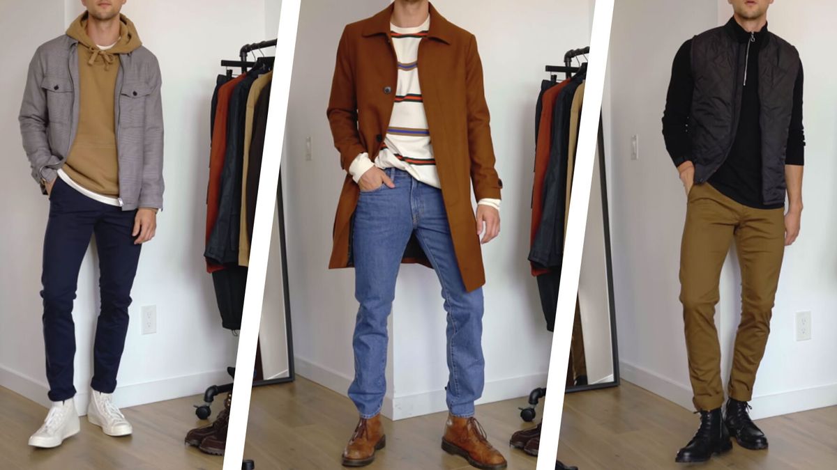 Watch This Guy Model 7 Simple, Affordable Fall Outfits From H&M