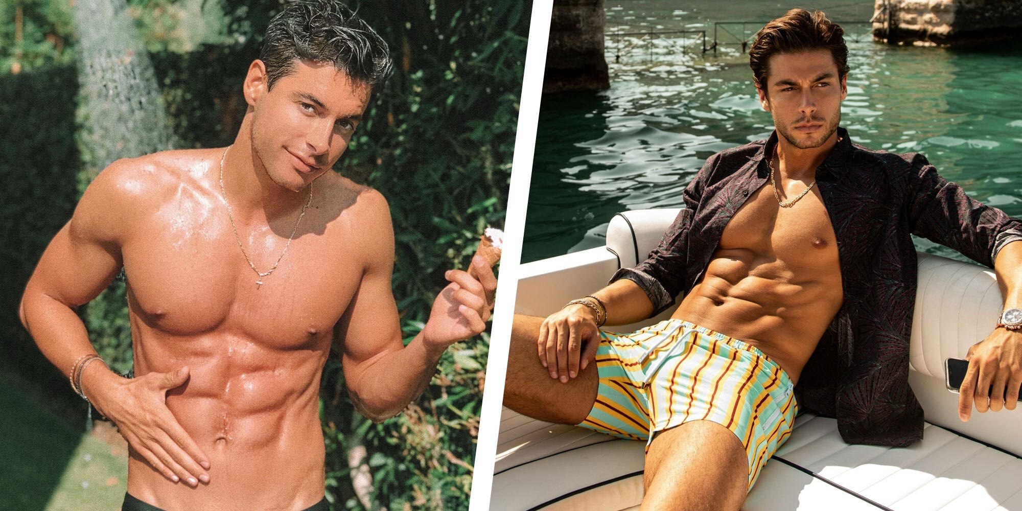 Andrea Denver Proves You Can Eat 'a Lot of Pasta' and Still Have Six-Pack Abs