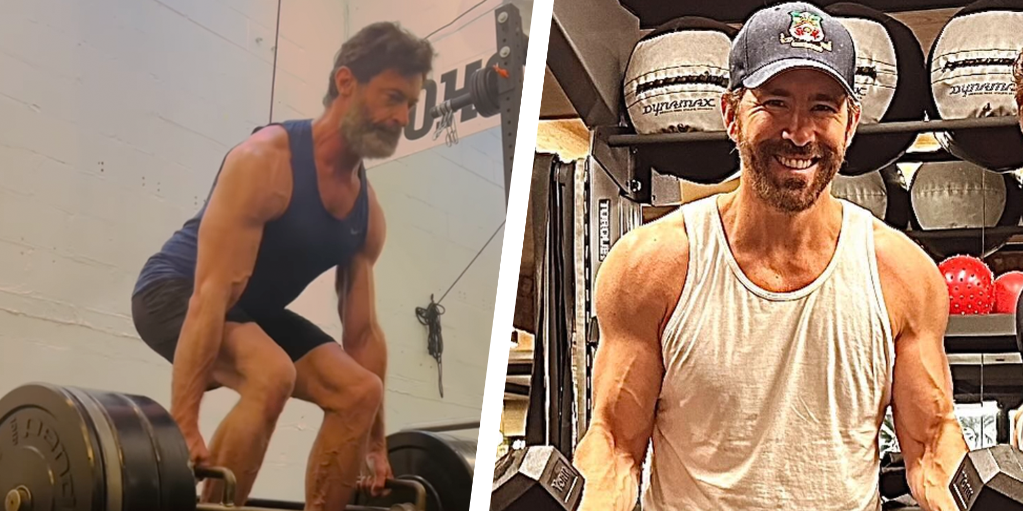 Ryan Reynolds and Hugh Jackman Are Both Back in Superhero Shape