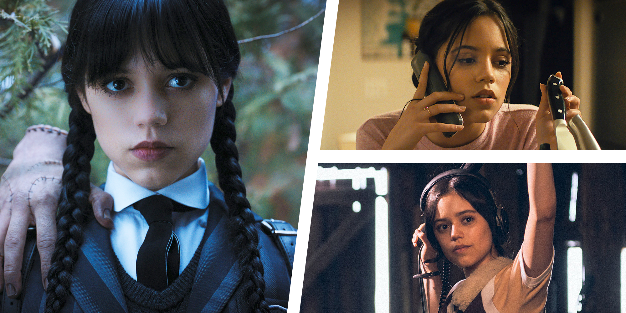 Netflix releases first look at Jenna Ortega as Wednesday Addams в