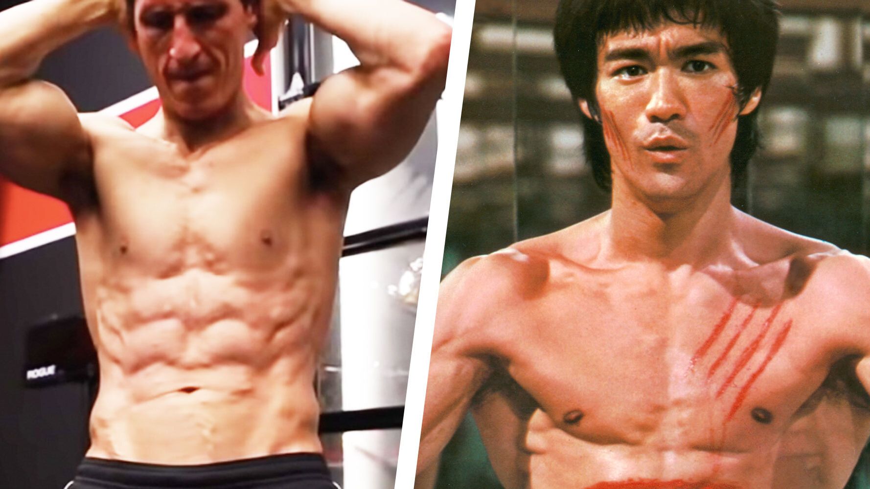 Shred Your Abs With These 6 Moves From Bruce Lee's Workout