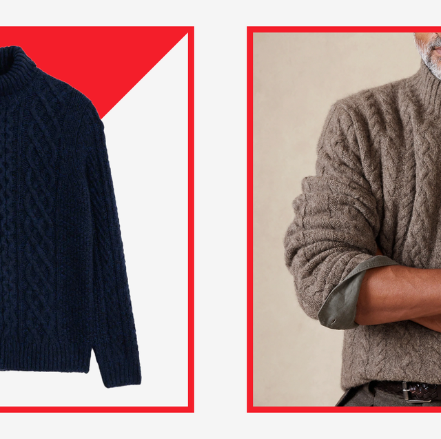 COOFANDY Men's Slim Fit Mock Turtleneck Pullover Sweater Casual