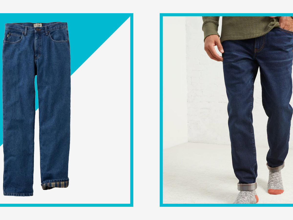 Insulated Gear Men's Fleece Lined Jeans