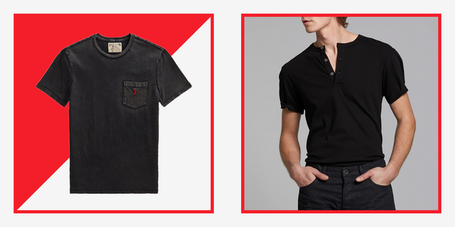 24 Best Black T-Shirts for Men 2024, According to Style Experts