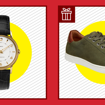 Watch, Footwear, Watch accessory, Yellow, Shoe, Brand, Fashion accessory, Analog watch, 