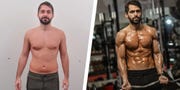 This Guy Had a 55-Pound Weight Loss Transformation By Running and ...