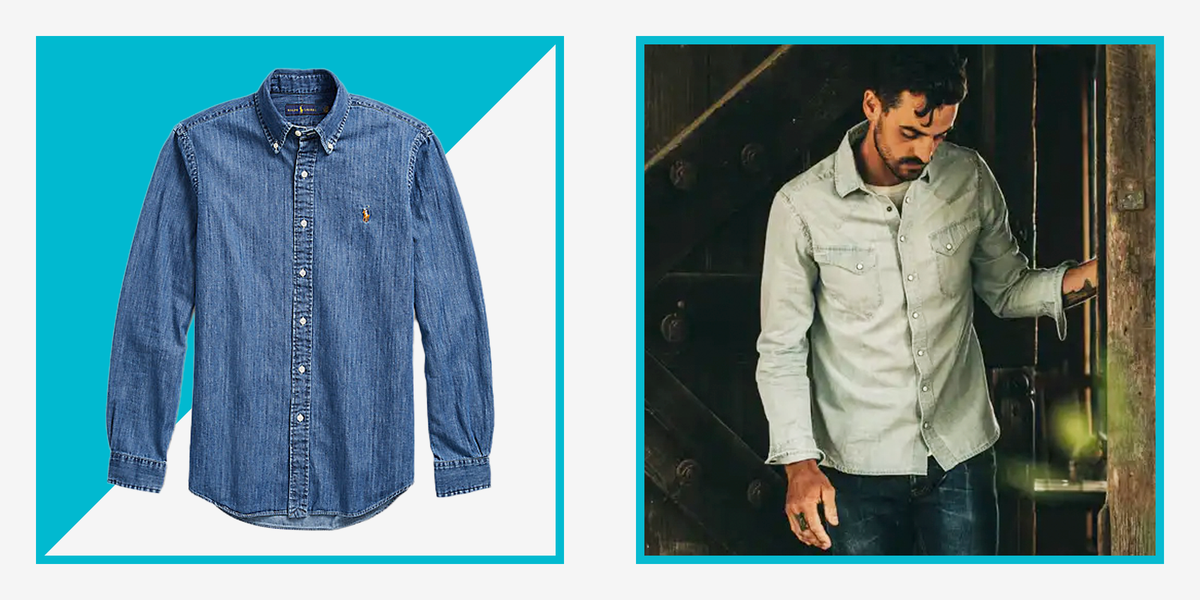 30 Best Men's Denim Shirts in 2023, According to Style Experts