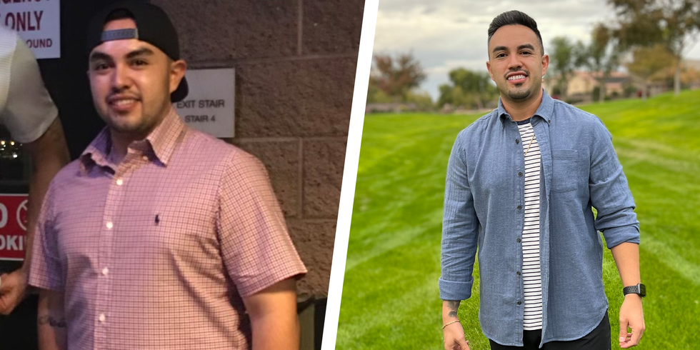 christopher morales before and after losing weight