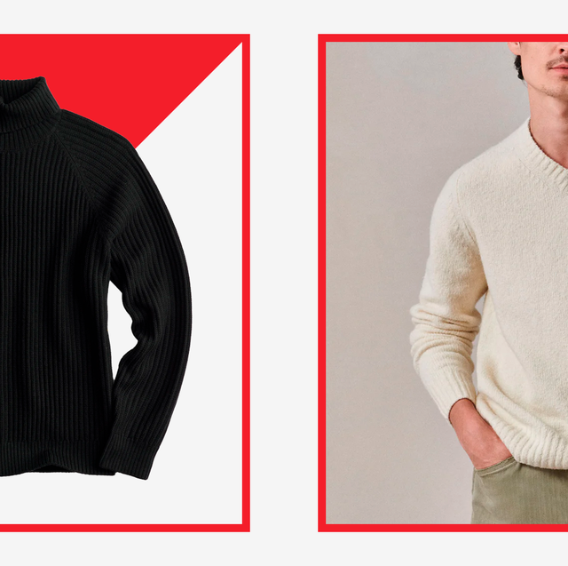 Men's Crew Neck Wool Sweater - Men's Sweaters & Sweatshirts - New In 2024