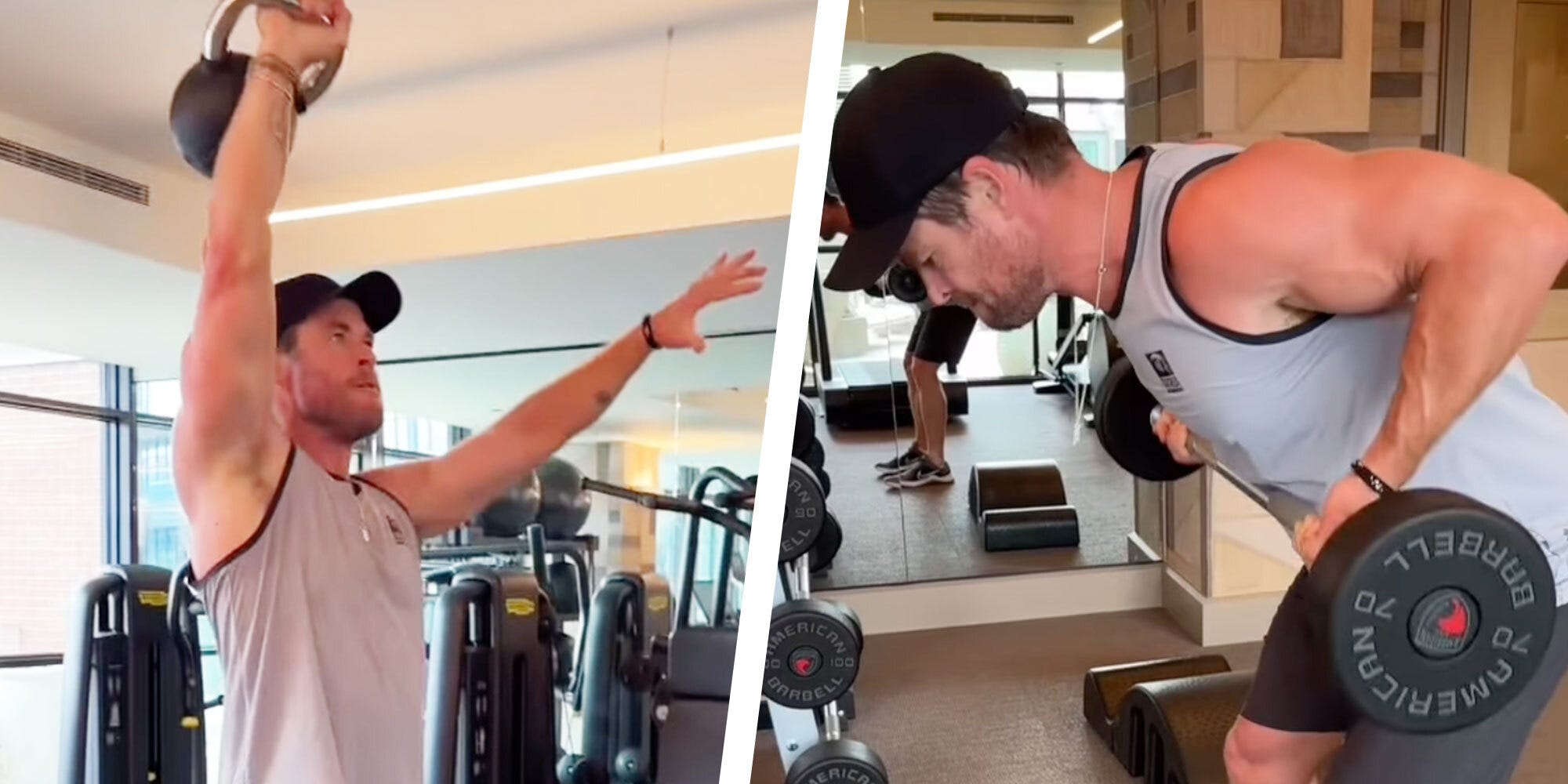 Chris Hemsworth Shows Off Strength, Speed, and Power in New Workout