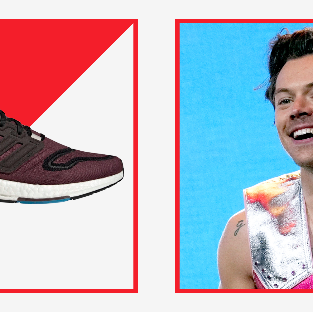 Harry Styles Works Out in These Adidas Sneakers—And They're 50% Off