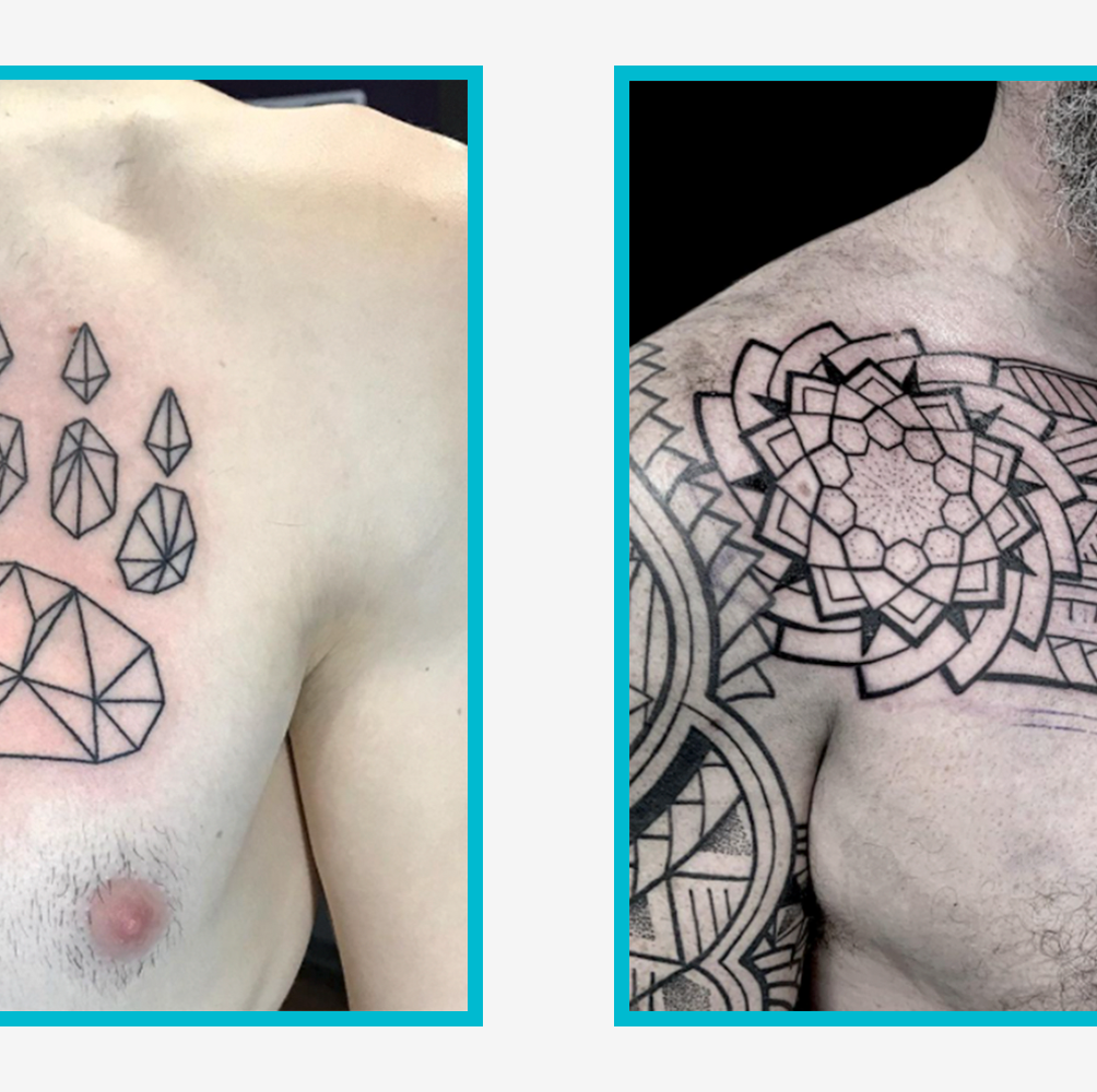 chest tattoo sketches designs