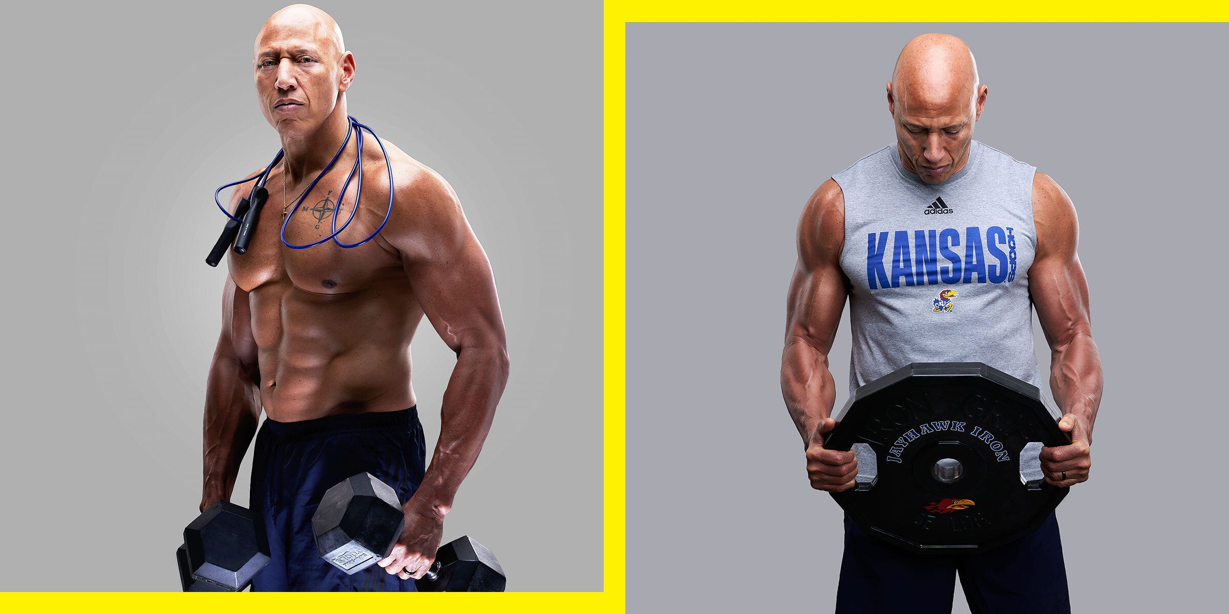 How This College Basketball Coach Stays Jacked at 56