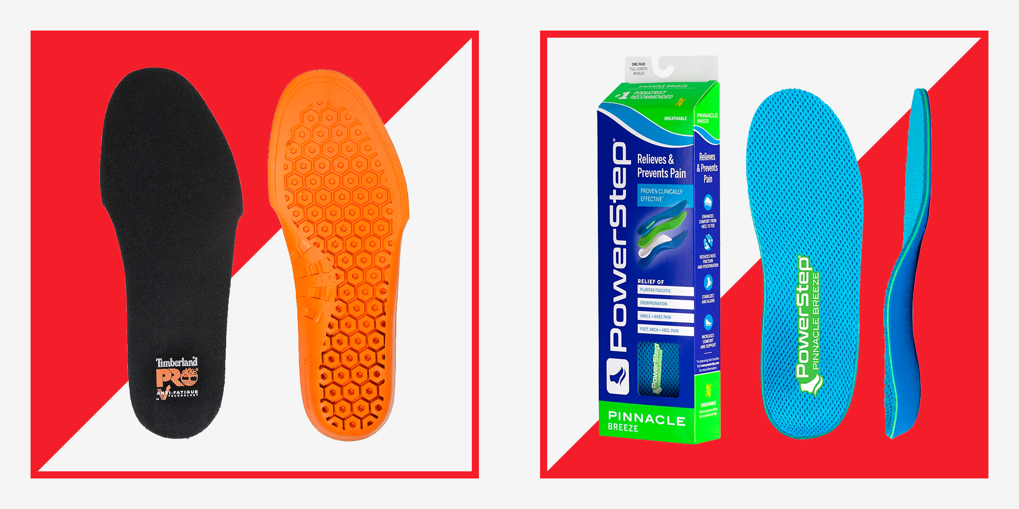 PowerStep Insoles 1 Podiatrist Recommended Orthotic Insoles