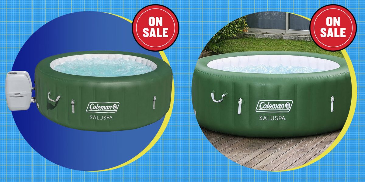 This Viral Inflatable Hot Tub From TikTok Just Went on a Rare Sale
