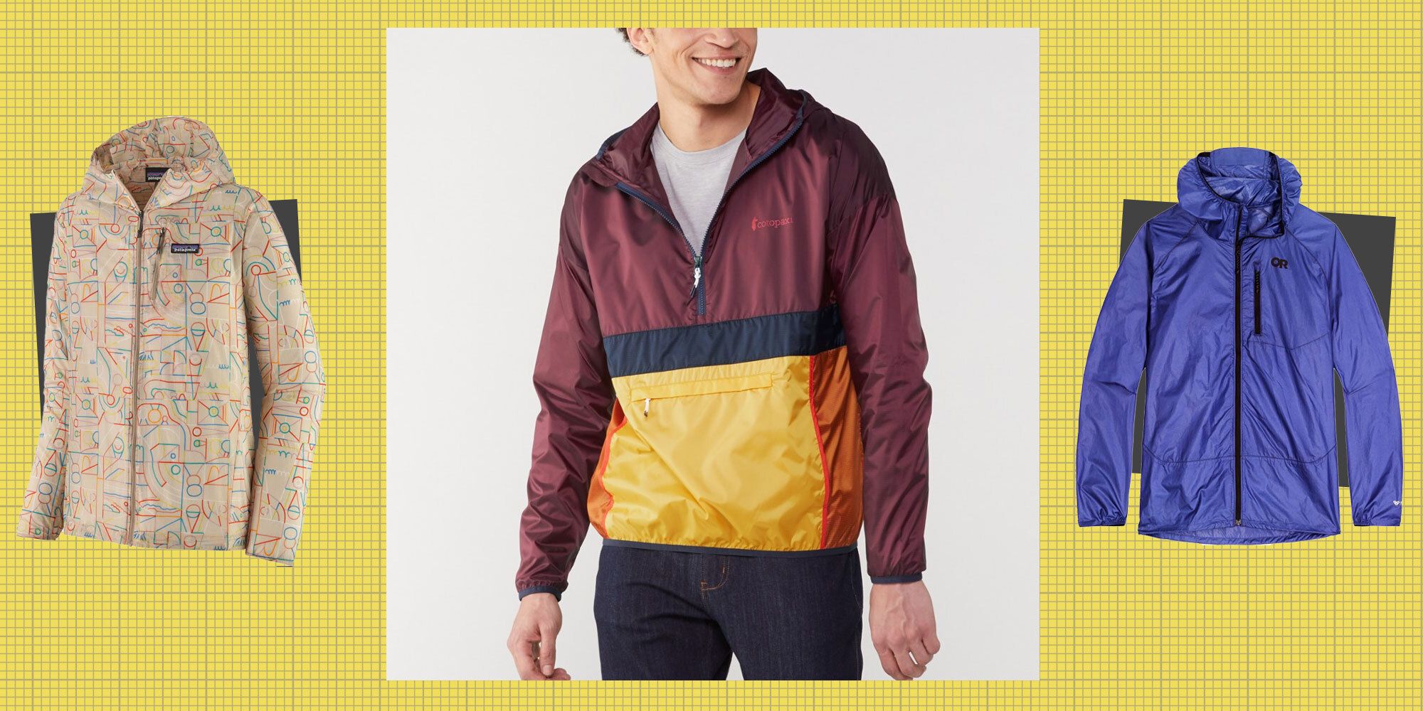 Best windbreaker jacket mens best sale