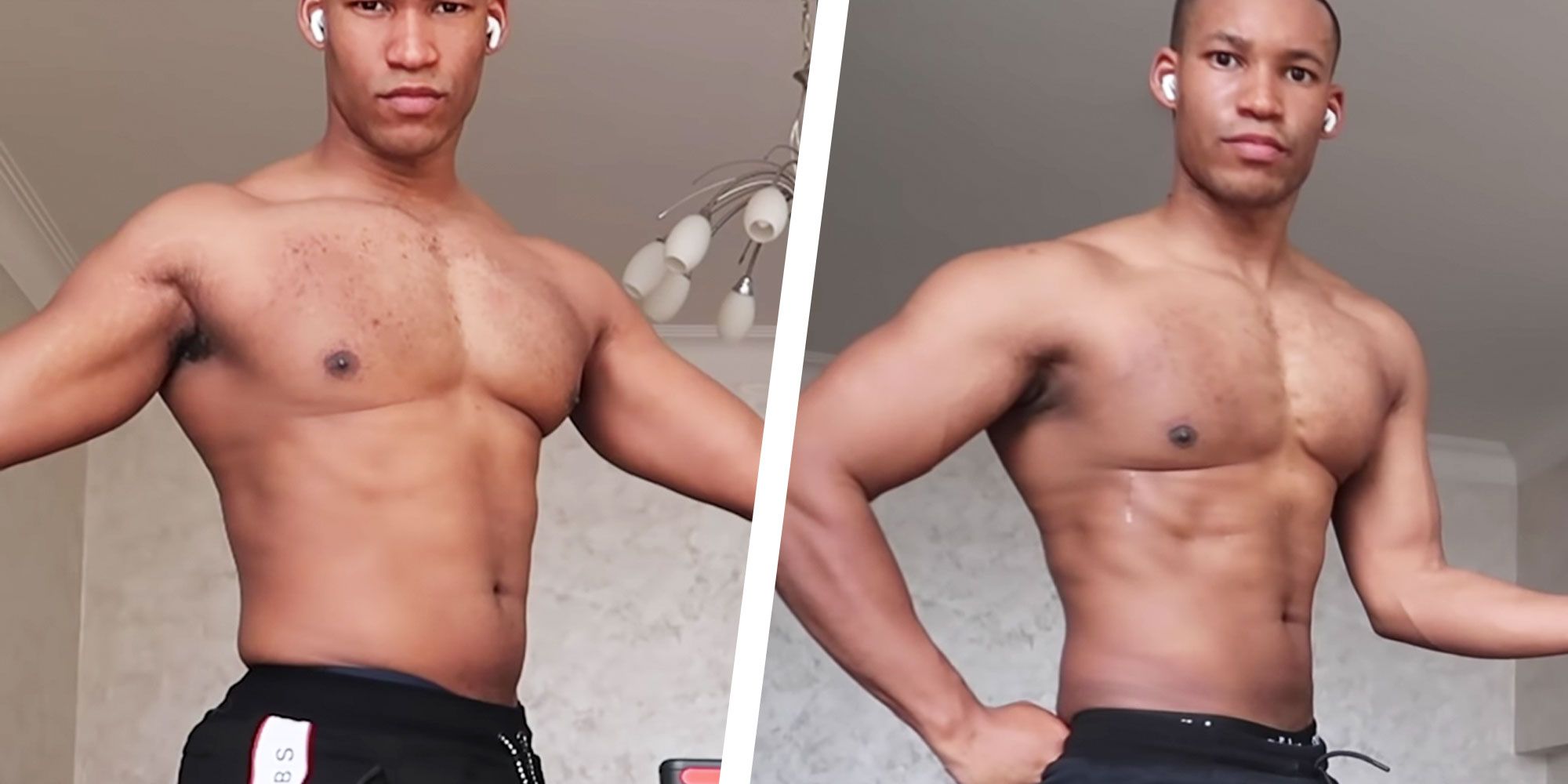 Running and Weights Helped This Man Get Shredded in 5 Months