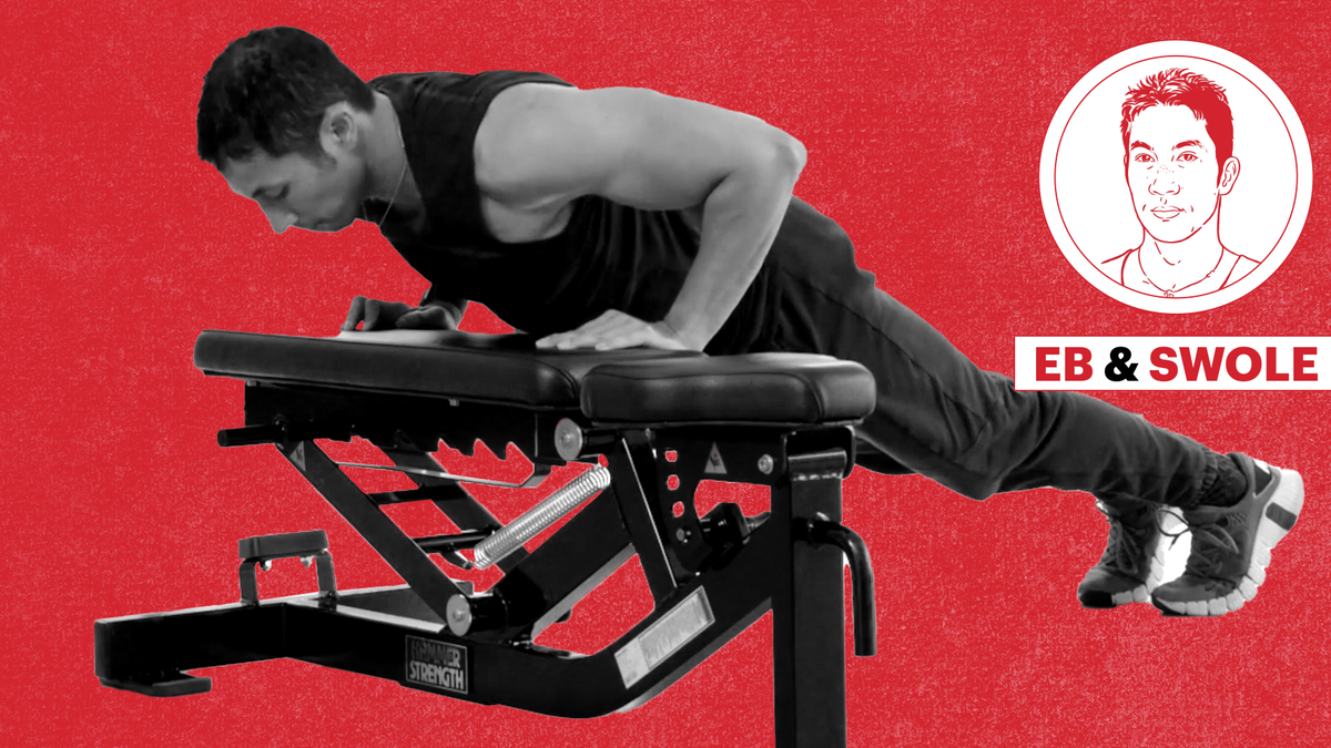 preview for How to Do the Incline Pushup for Lower Chest Strength | Men’s Health Muscle