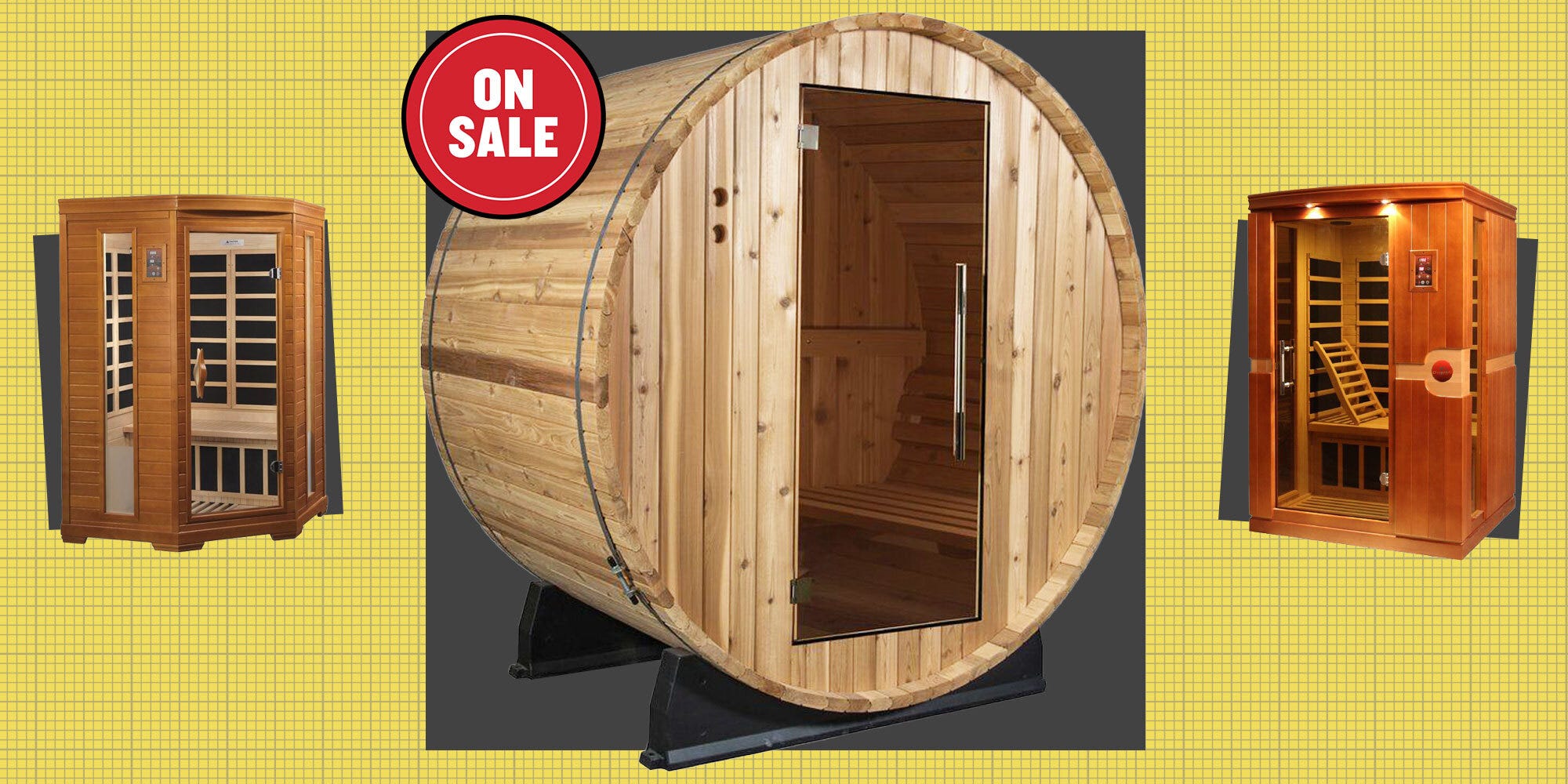 Wayfair Has Steam Saunas for up to 50% off and You Deserve One